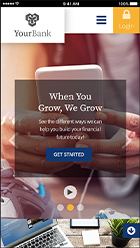Smartphone View - Fiserv Template 205